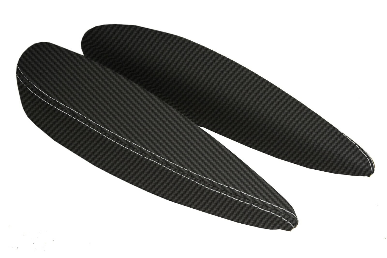 Armrest Door Panel Cover Carbon Fiber for Mini Cooper R55 (2007–2015)