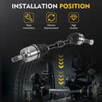 Front Driver Side CV Axle Shaft Assembly for Honda HR-V (2016–2019)