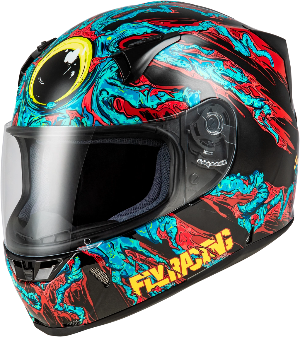 Fly Racing Revolt Space Creep Full-Face Helmet for Street Bike (X-Small)