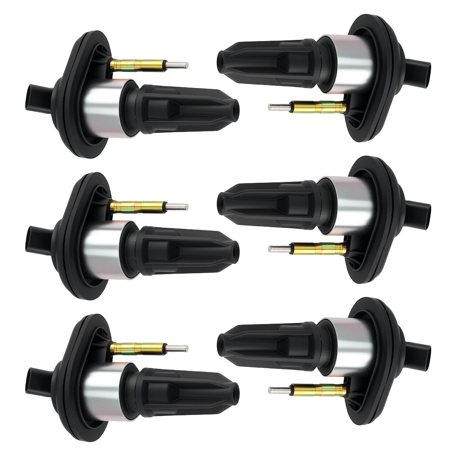6X Ignition Coils Pack for Chevy Trailblazer 4.2L V6 (2002–2005) IC414T