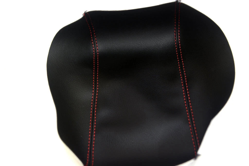 Center Console Armrest Cover for Mazda 3 (2003–2008) Red Stitch