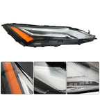 LED Daytime Running Light for Nissan Rogue (2021-2023) Black Right Side