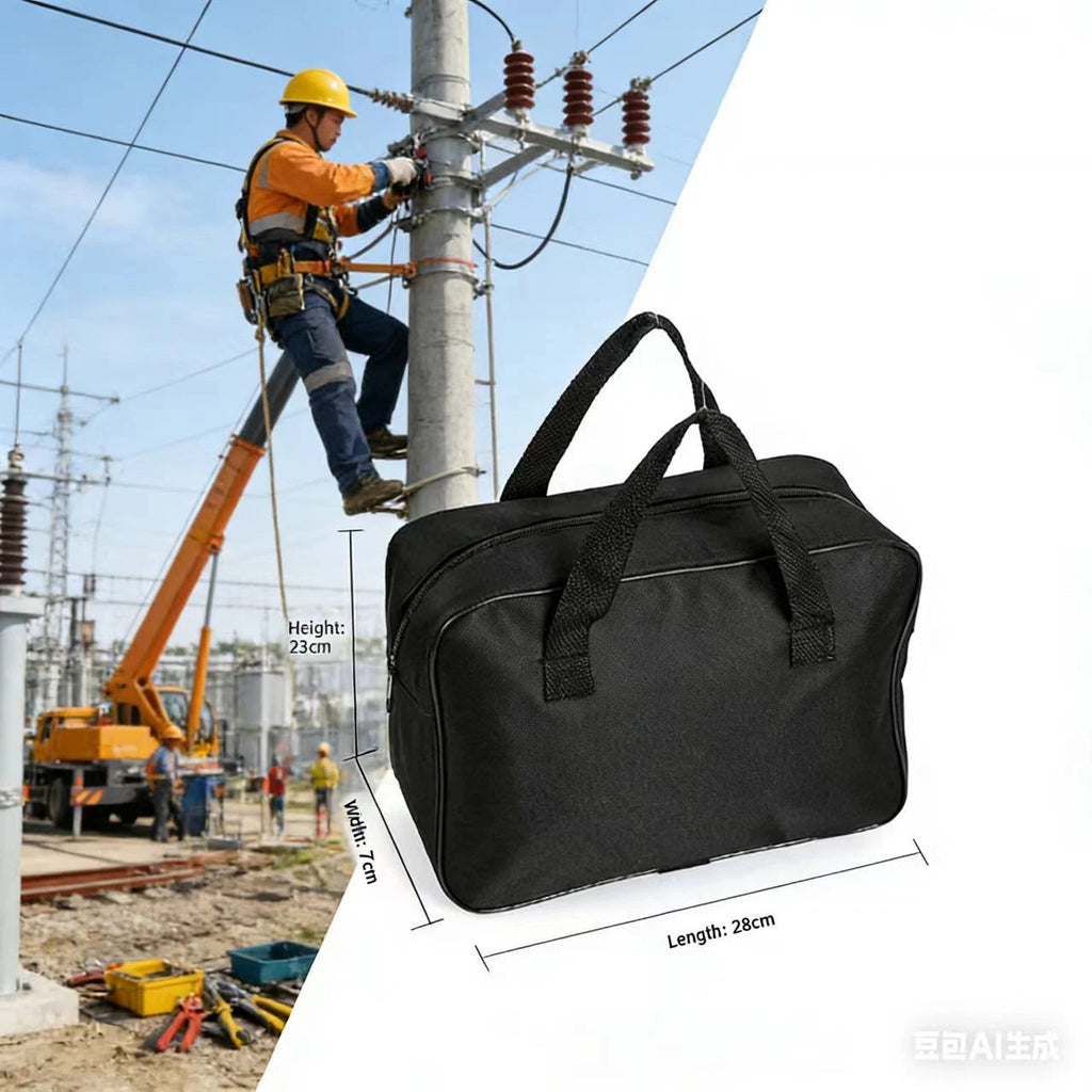 Car Tool Bag for Air Pump (Compact, Oxford Cloth, 280 x 80 x 230 mm)
