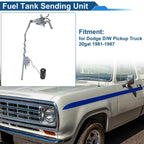 Fuel Level Sending Unit for Dodge D/W Pickup Truck 20gal (1981-1987)