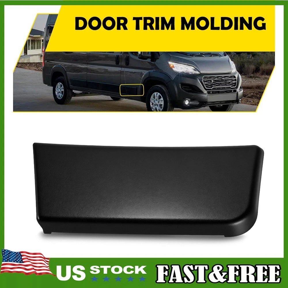 Right Front Door Trim Molding for Ram Promaster (2019–2024) Black