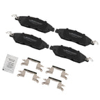 Set of 4 Front Brake Pads Kit for Nissan Pathfinder (2013–2020), Murano (2015–2024) D1649