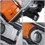 Headlight Assembly for GMC Sierra 2500HD (2016–2019) HID with LED DRL RH
