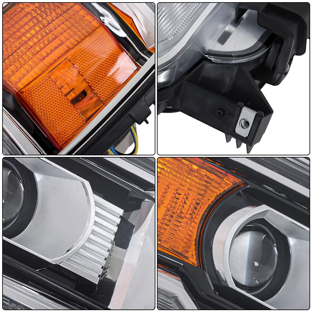 Headlight Assembly for GMC Sierra 2500HD (2016–2019) HID with LED DRL RH