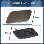 Front Left Washer Nozzle Cover Cap for Audi Q3 (2016–2017) 1Pcs Brown
