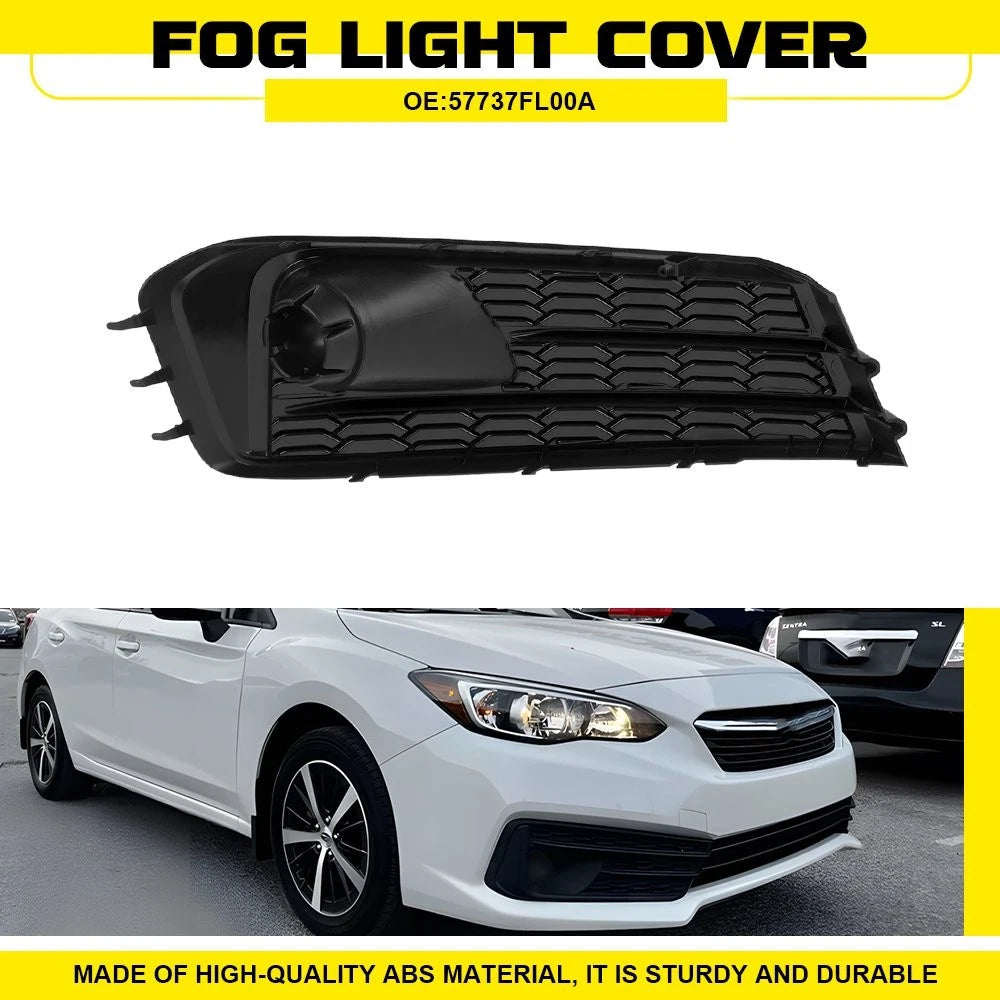 Front Passenger Side Fog Light Cover 57737FL00A for Subaru Impreza (2020–2023)