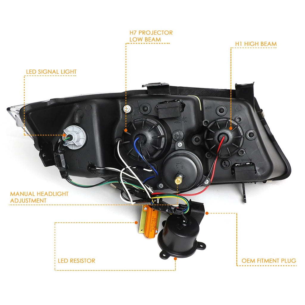 Left Side View Door Mirror for Toyota Tacoma (2001–2004)