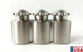 Brake Fluid Reservoir Triple Remote for Custom Hot Rod Satin Finish (Universal)