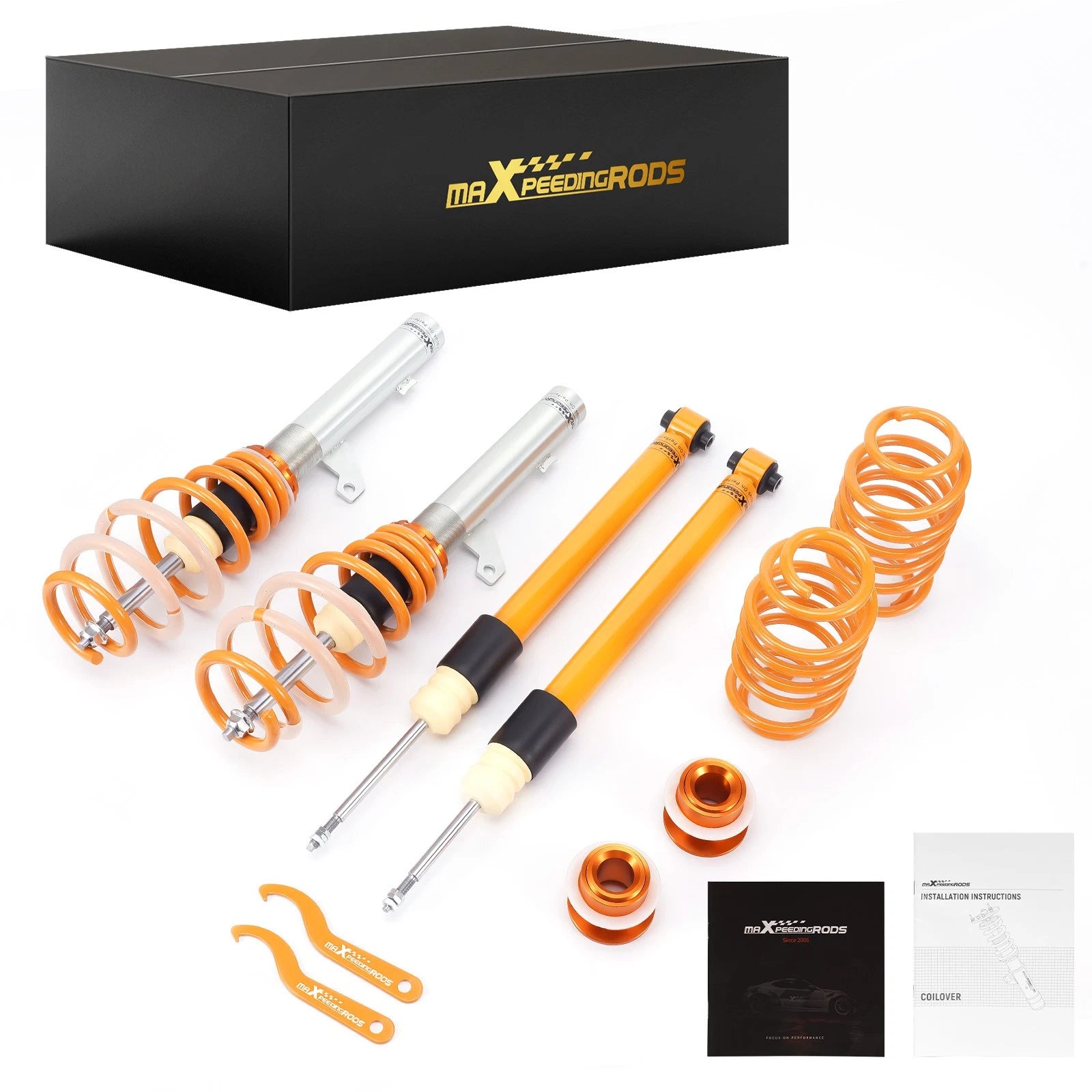 Coilover Suspension Lowering Kit for VW Golf MK8 FWD (2019–2023)