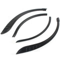 Black Rear Fender Flares Trim for Harley Tri-Glide Ultra (2014-2023)