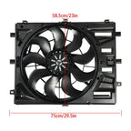 Radiator Cooling Fan Assembly for GMC Terrain, Chevy Equinox (2017-2019)