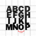 Metal Grill Body Emblem Decal Trim Badge for