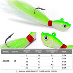 Fishing Hook Lure Metal Jig for Carp Pike Sea Bass