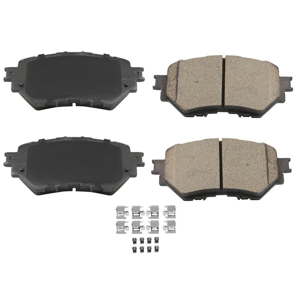 2X Front Ceramic Brake Pads for Mazda 3 Sport (2014)
