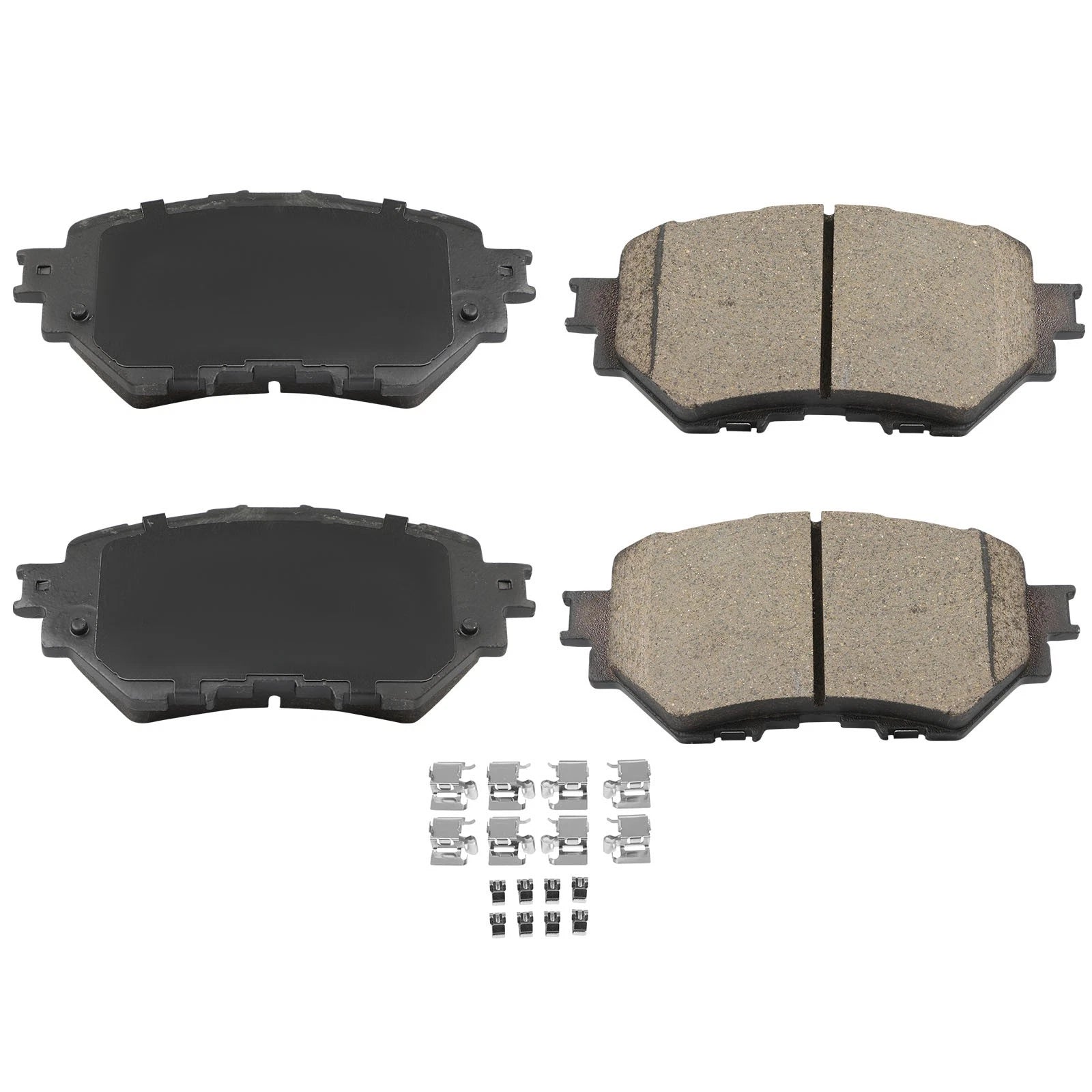 2X Front Ceramic Brake Pads for Mazda 3 Sport (2014)