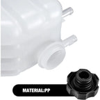 Coolant Overflow Tank with Cap for Chevy Silverado/GMC Sierra (1999–2006)
