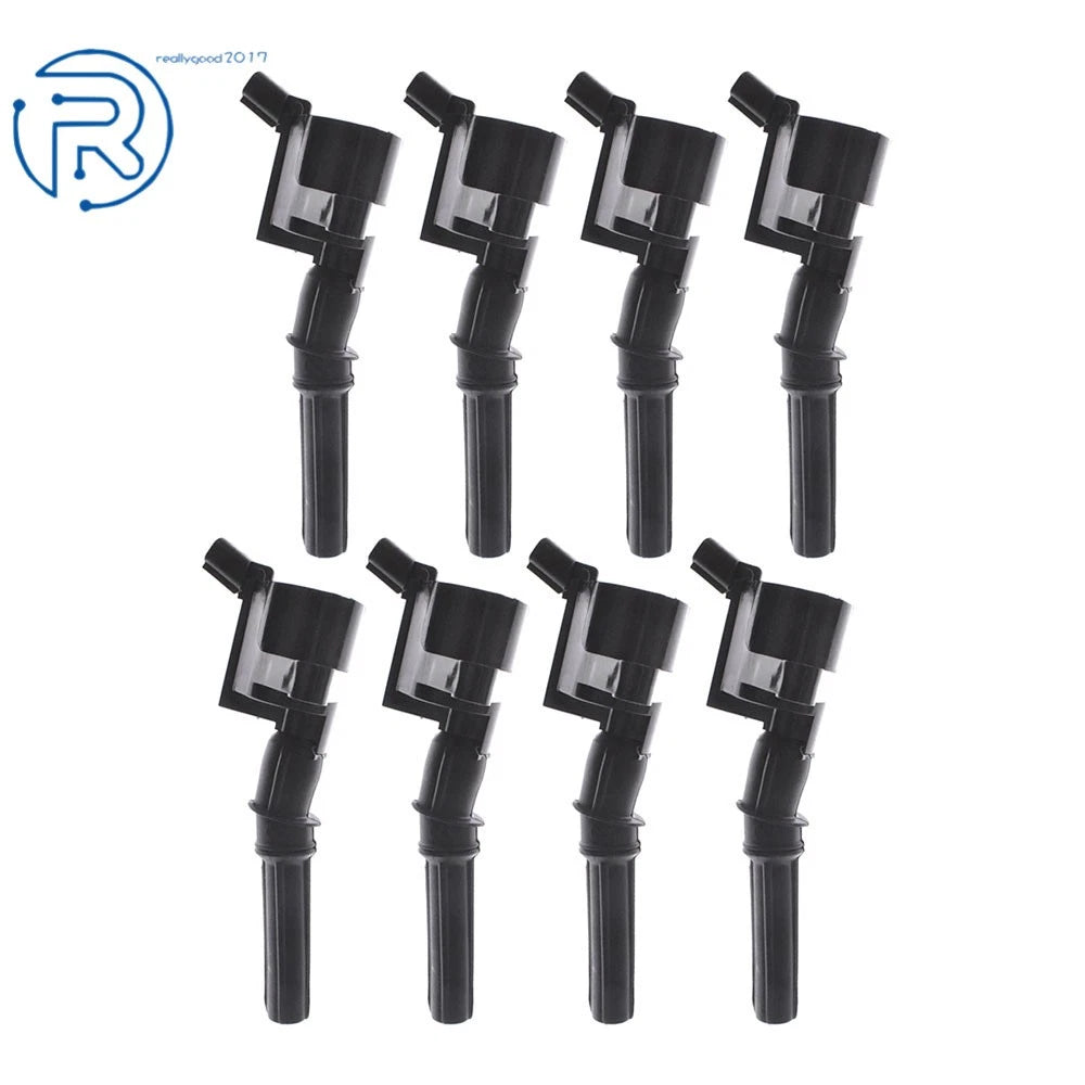 Set of 8 Ignition Coils for Ford Lincoln Mercury 4.6L 5.4L V8 (1997–2010)