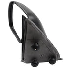 Set of 2 Power Heated Black Side Mirrors for Chevy GMC Yukon (2000-2002)