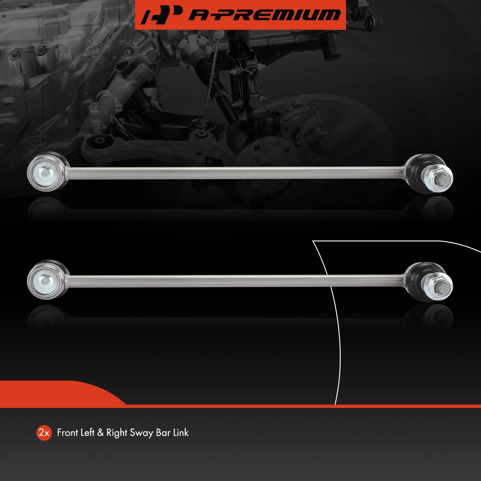 2X Front Sway Bar Link Kit for Mercedes-Benz CLA250 GLA250 (2014–2019)