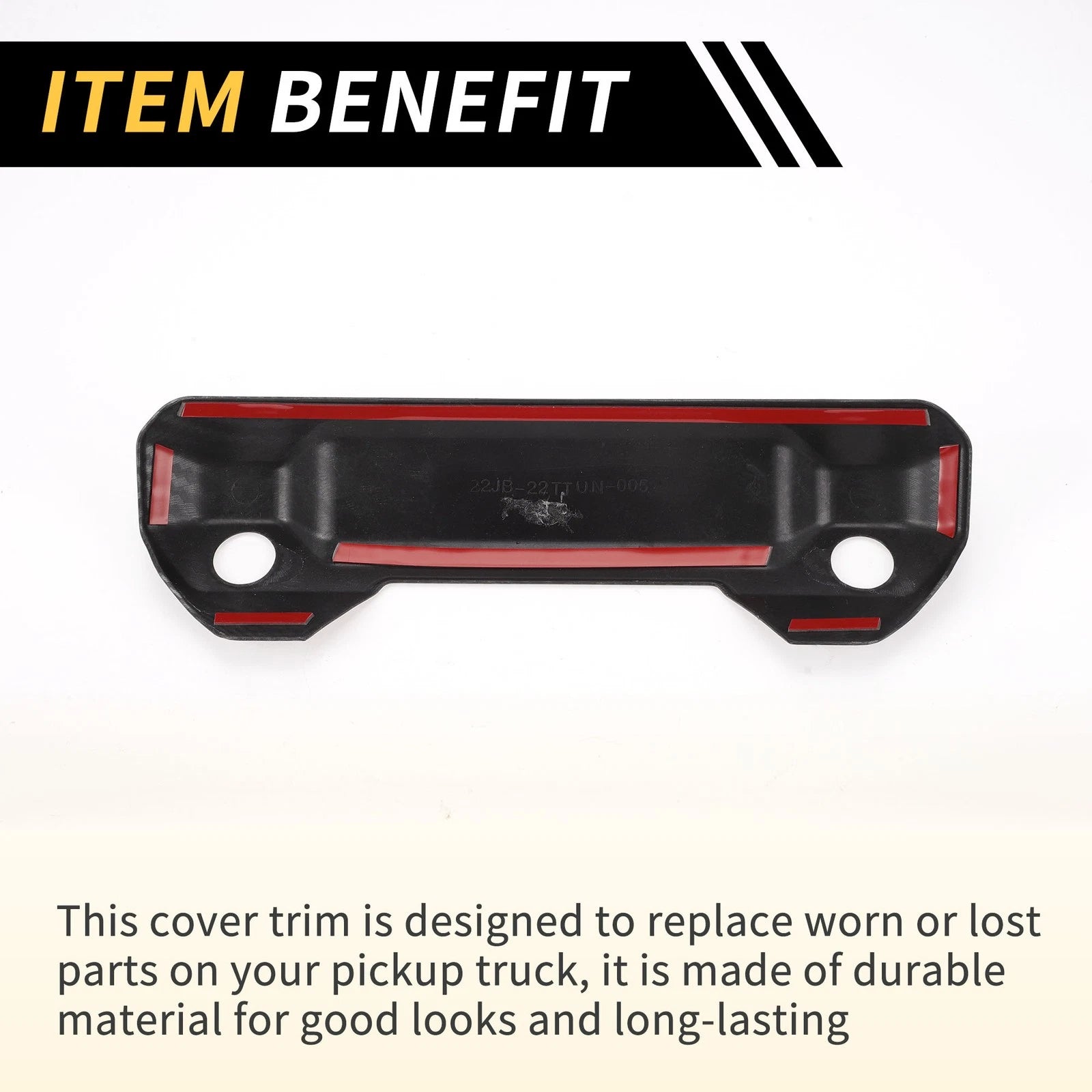 Carbon Fiber Pattern Trunk Handle Bowl Cover for Toyota Tundra (2022–2024)
