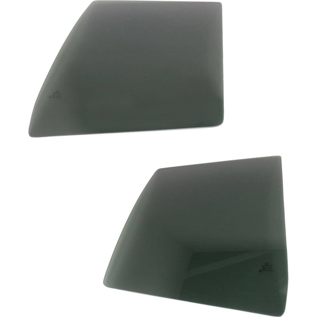 Door Glass Set for Jeep Grand Cherokee (1999–2004) Grey Tint 2Pc