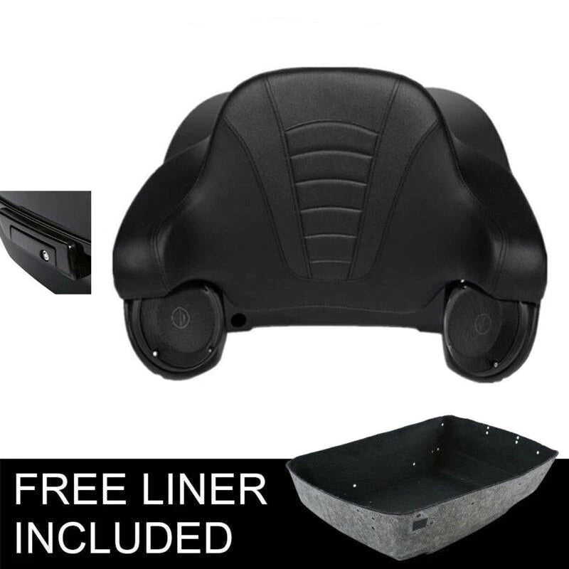 Backrest Pad Speakers for Harley CVO Street Road Glide (2014–2026)