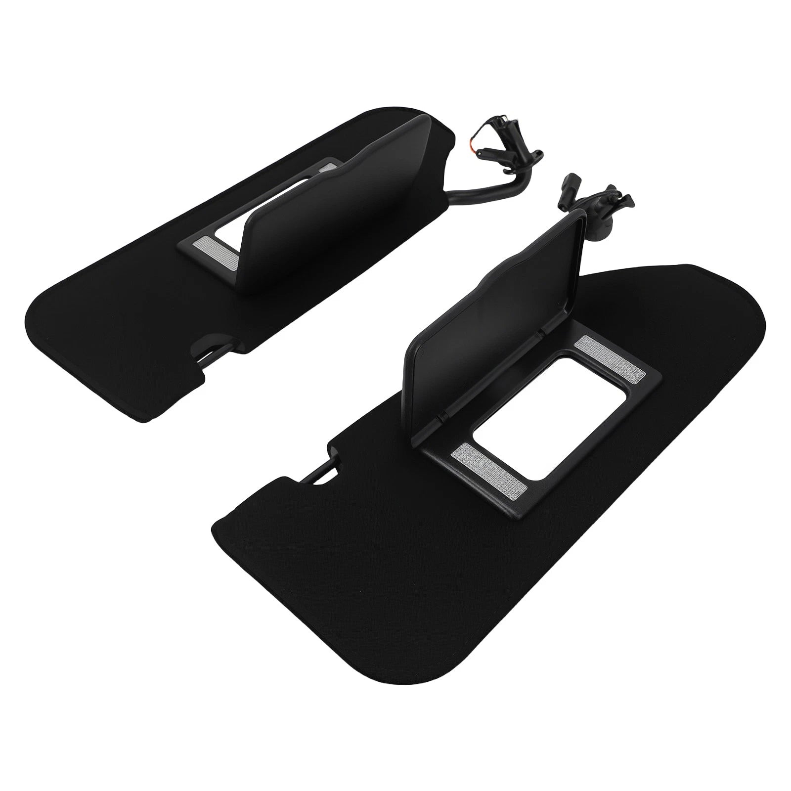 Set of 2 Black Sun Visors for Chevrolet C5 Corvette (2005–2013) 23142243