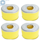 Set of 4 Air Filters for Honda GX200 GX160 GX140 (2000–2023)
