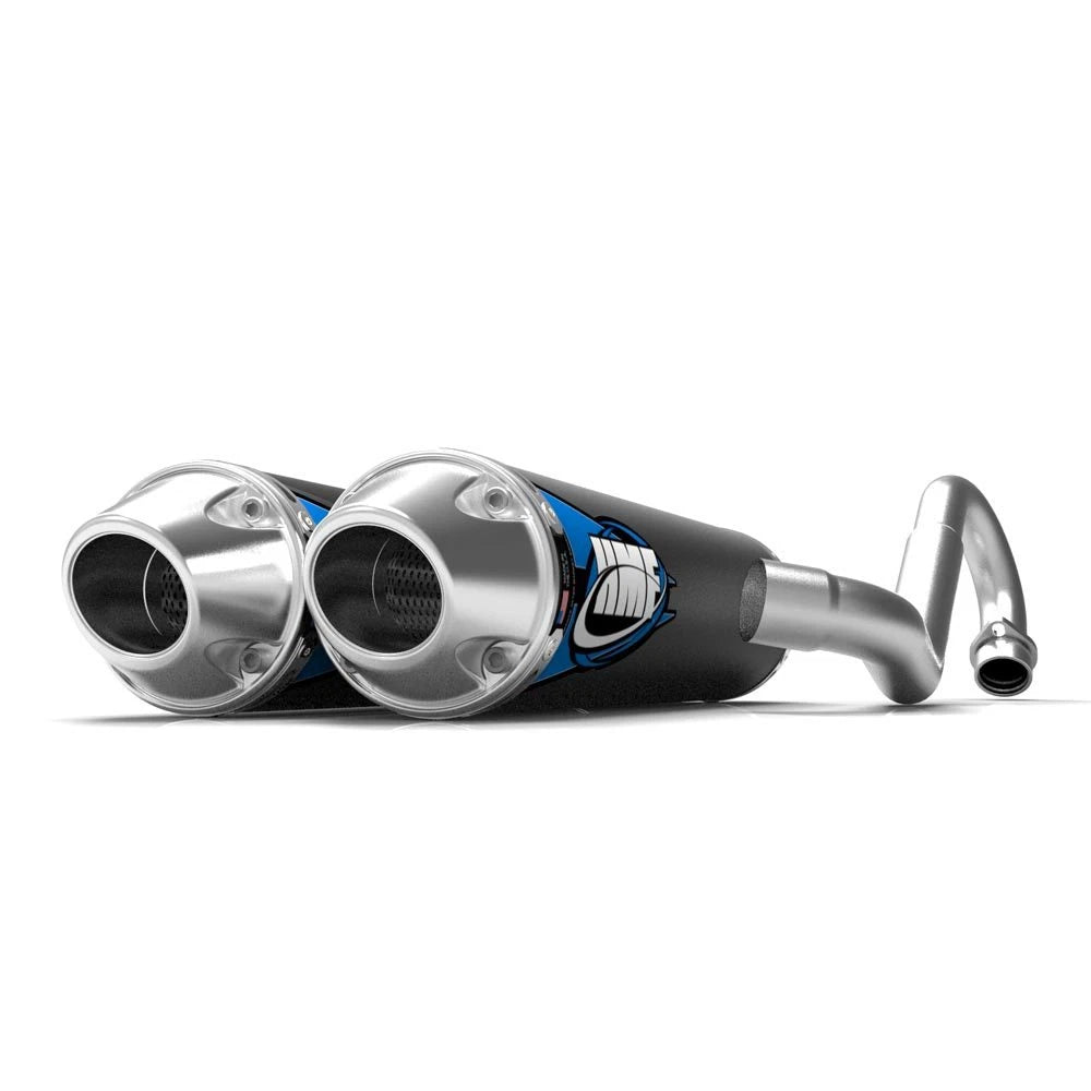 HMF Competition Dual Full System Exhaust for KFX 700 (2004–2010)
