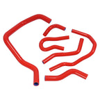 Red Radiator Hose Kit for Honda Civic 1.6L SOHC D15 D16 (1992–2000) 6PCS