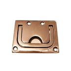 Flush Pull Handles 304 Stainless Steel for Cabinets Boats Deck Hatches (48x38mm)