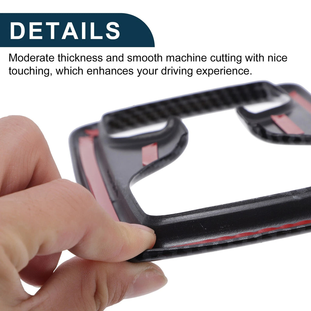 Rear Cup Holder Cover for Toyota Harrier 80 Series (1 Pcs, Carbon Fiber)