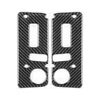 Carbon Fiber Seat Control Adjustment Button Covers for Hummer H2 (2003-2007)