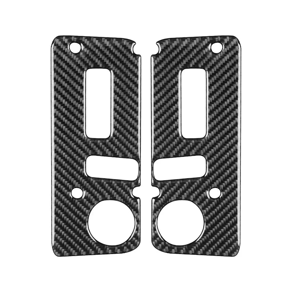 Carbon Fiber Seat Control Adjustment Button Covers for Hummer H2 (2003-2007)
