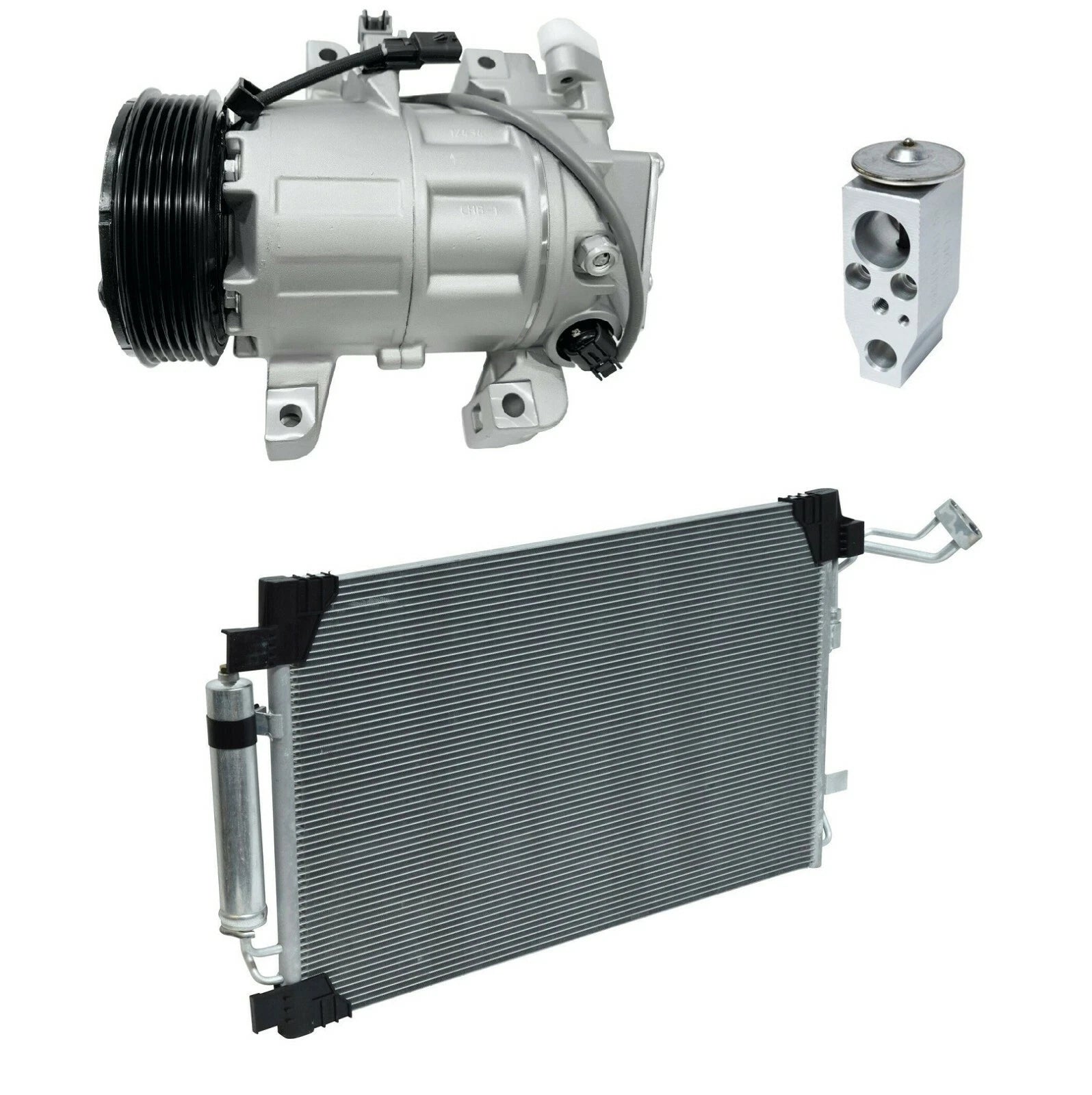 AC Compressor Kit With Condenser for Nissan Altima 2.5L (2013-2018)