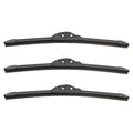 3pc Wiper Blade Kit for Valeo DuraBeam (Front LH 22", RH 22", Rear 18")