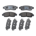 Hella Rear Low-Metallic Brake Pads for Buick Cadillac Chevy GMC Saturn