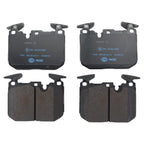 Set of 4 Hella Front Low-Met Disc Brake Pads for BMW F80 M3 F83 M4 (2012–2020)