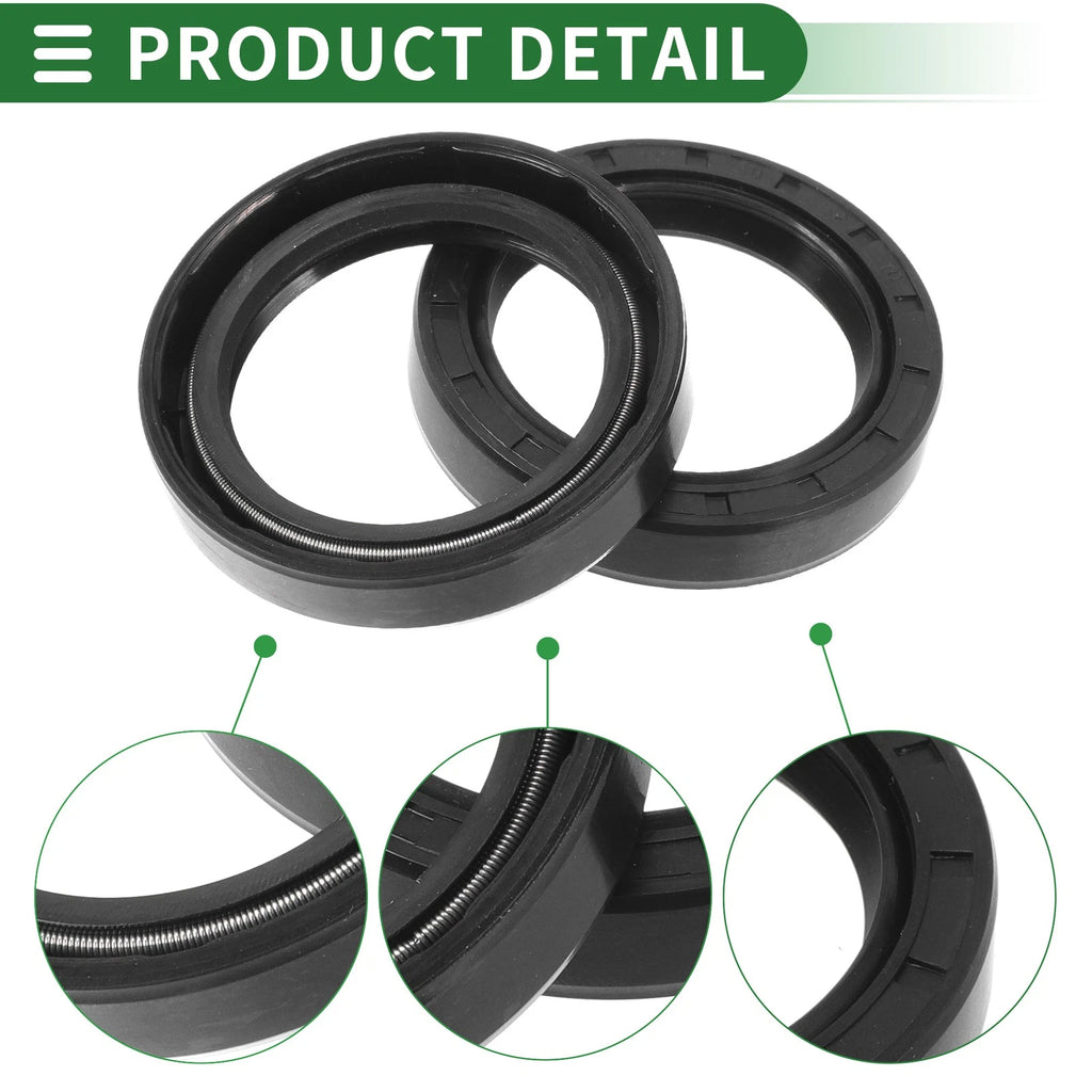 Set of 5 Oil Seal Rotary Shaft Seal NBR Rubber 38x52x10mm