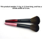 Blush Brush with Wooden Handle 14.2cm for Seamless Blush Bronzer