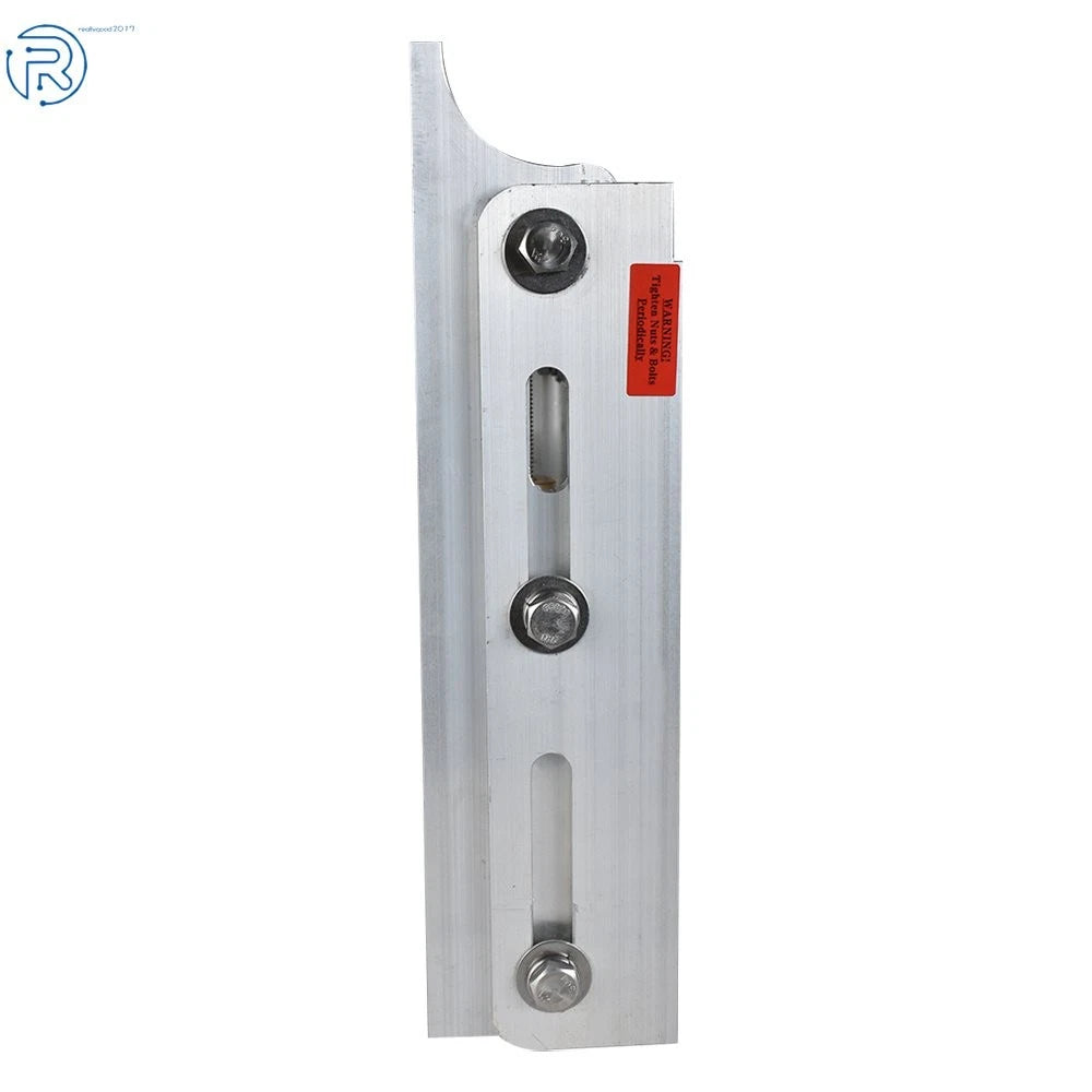 JPL4400 Adjustable Outboard Jack Plate for Motor Power Lift (Silver Aluminum)