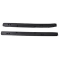 Aluminum Black Roof Rack Crossbars for Toyota Tacoma Double Cab (2024–2025)