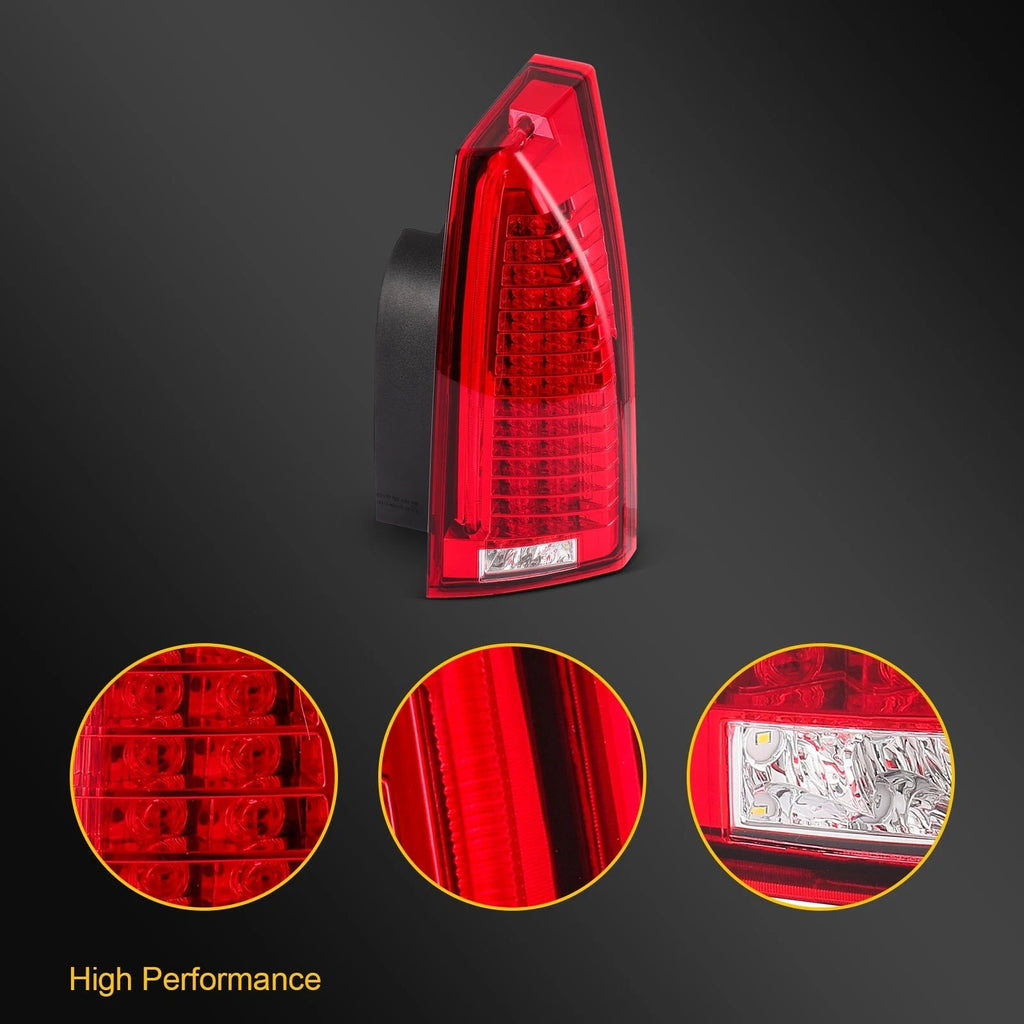 Right LED Tail Light Assembly for Cadillac CTS (2008–2014)