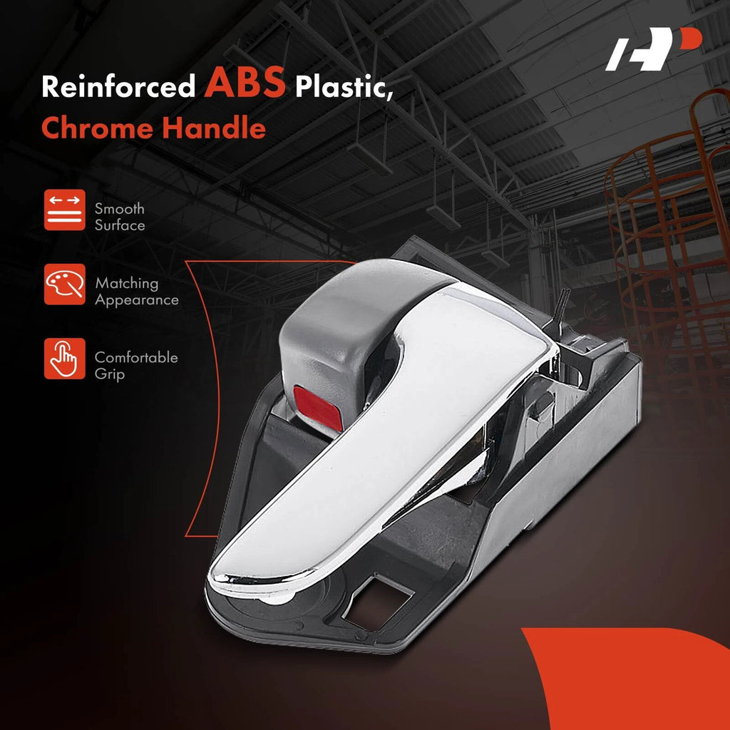 Right Interior Door Handle for Toyota Avalon (2005-2012) Chrome & Gray