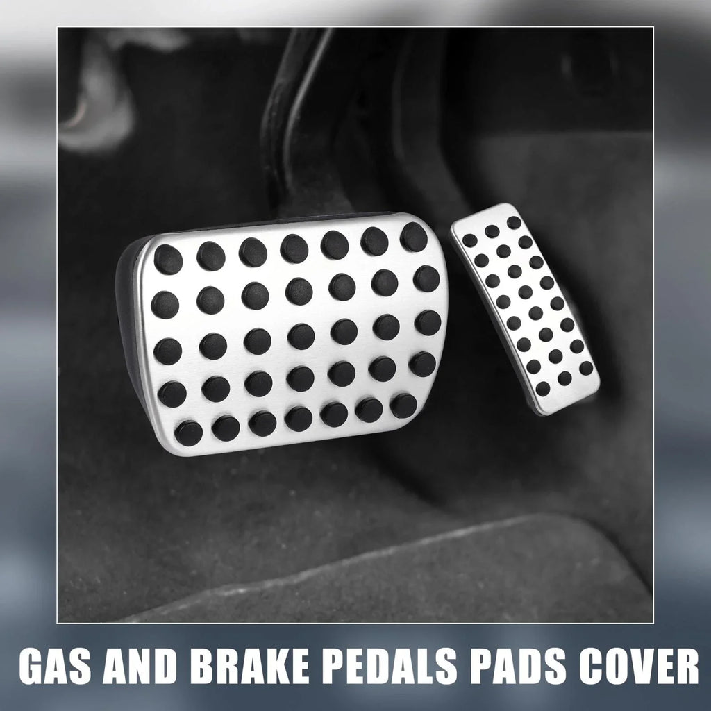2 x Gas Brake Pedal Pads Covers for Mercedes-Benz GLE GLS ML GL 350 (2013-2019)