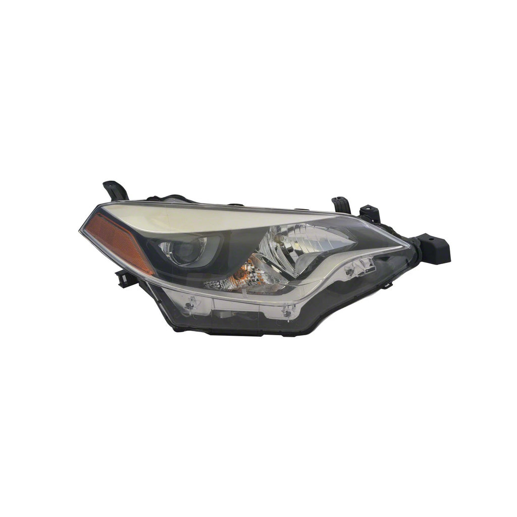 Remanufactured Passenger Side OE Head Light Assembly for 2014-16 Toyota Corolla